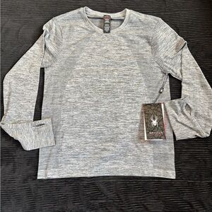 Spyder Active Women’s Long Sleeve in Light Gray
